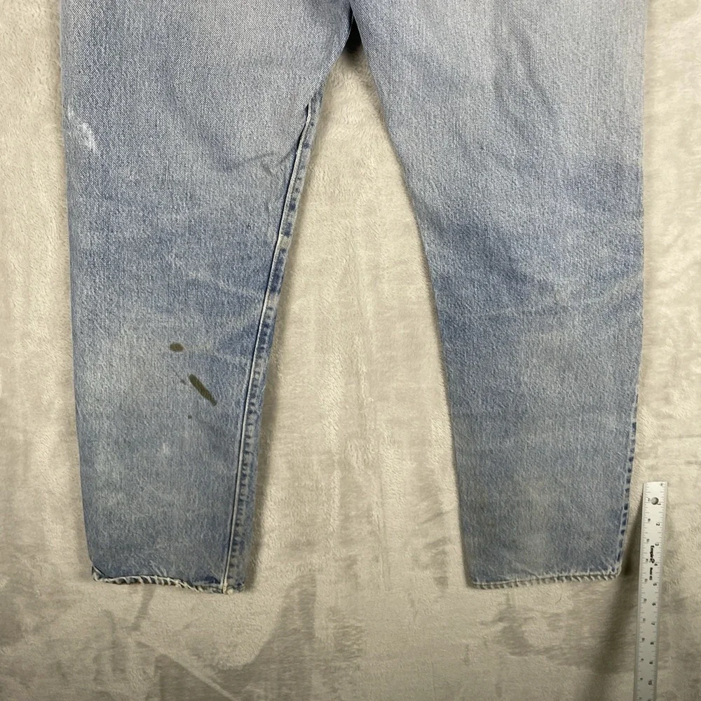 Vintage Levis 501 Jeans Mens 30x30 Redline Selvedge 1980s Made in USA Whiskers